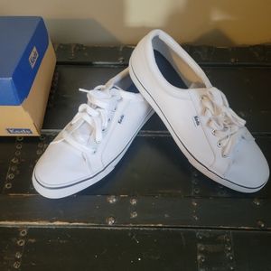 White Keds canvas Jump Kick Sneakers size 11